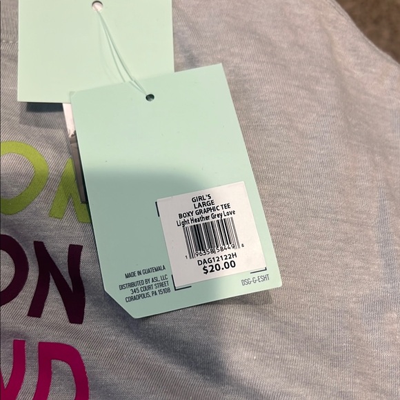 DSG Kids Grey Graphic T-Shirt - Picture 3 of 3